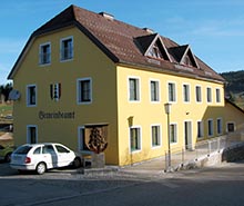 Das Gemeindeamt in Dorfstetten